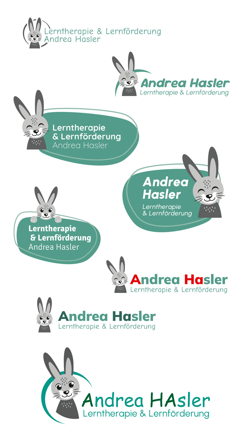 Logodesign für Lerntherapie Andrea Hasler aus Hude
