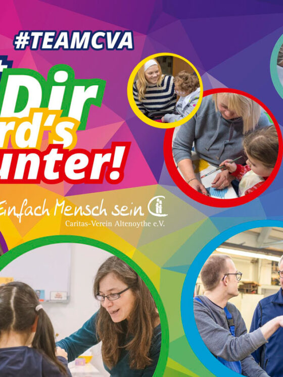 Design Zipperwall Caritas-Verein Altenoythe