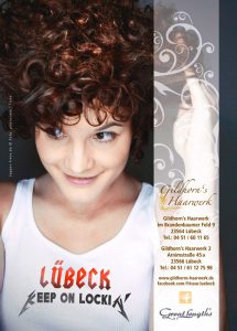 Design einer Anzeige für Gildhorns Haarwerk