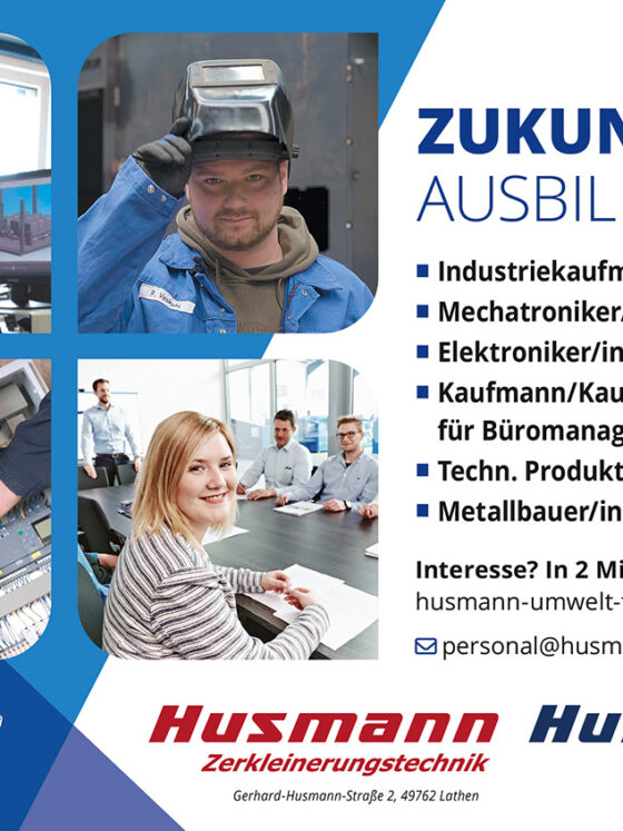 Design Stellenanzeige Husmann