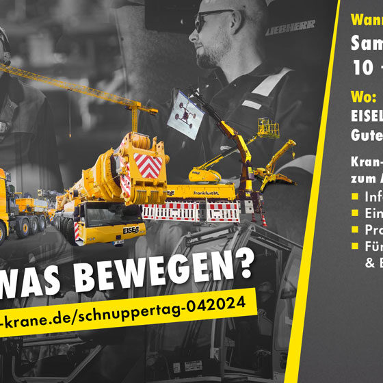 Design eines Flyers zum Recruiting für EISELE Maintal