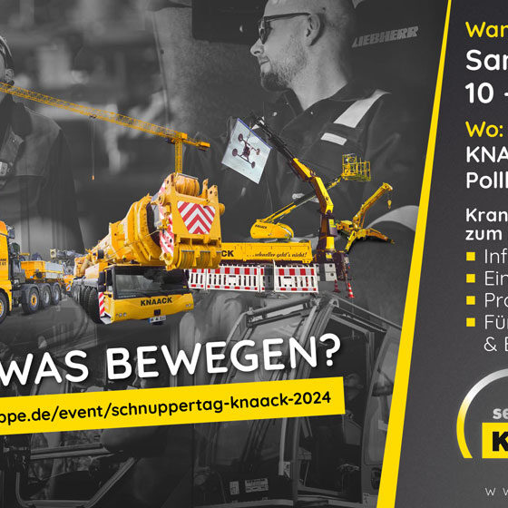 Design eines Flyers zum Recruiting für KNAACK aus Hamburg