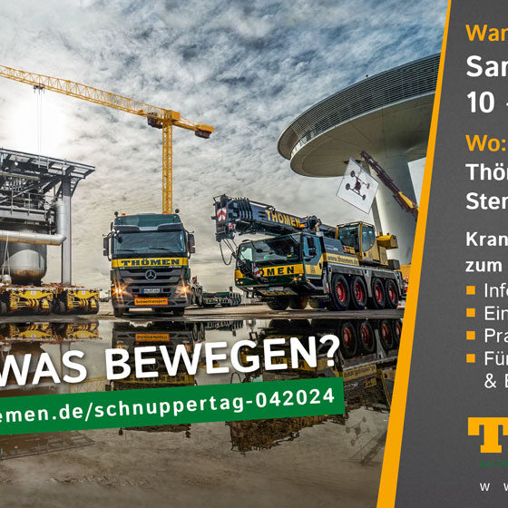 Design eines Flyers zum Recruiting für THÖMEN aus Hamburg
