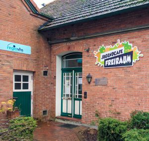 Logo-Design für das Jugendcafé Freiraum in Hude