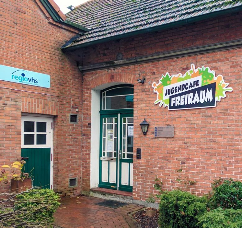 Design Logo Jugendcafé Freiraum Hude Kulturhof