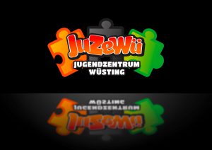 Logo-Design für das Jugendzentrum Wüsting