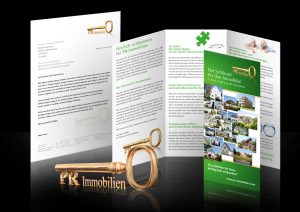 Logo und Design für PR-Immobilien aus Brake