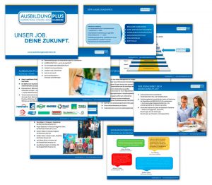 Powerpoint-Präsentation für Ausbildung.Plus