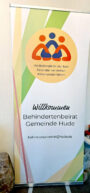 Design Rollup und Flyer Behindertenbeirat Hude