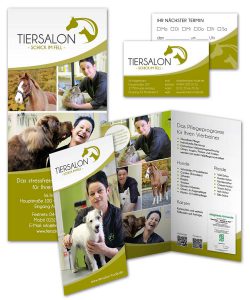 Design für den Tiersalon Schick im Fell