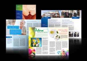 Design des Magazins SeniorenConcept BETREUTES WOHNEN aktuell