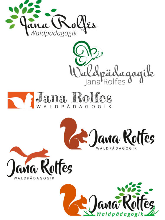 Logodesign für Waldpädagogik Jana Rolfes