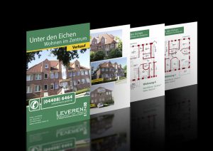 Exposé-Design für Leverenz Immobilien in Hude