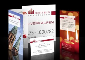 Logo und Corporate Design für BARTELS IMMOBILIEN aus Oldenburg