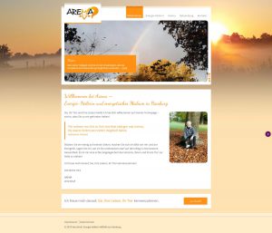 Logo und Webdesign für Arema Vera Knoll