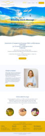 Webdesign für Christina Hübner, Massagen Bremen
