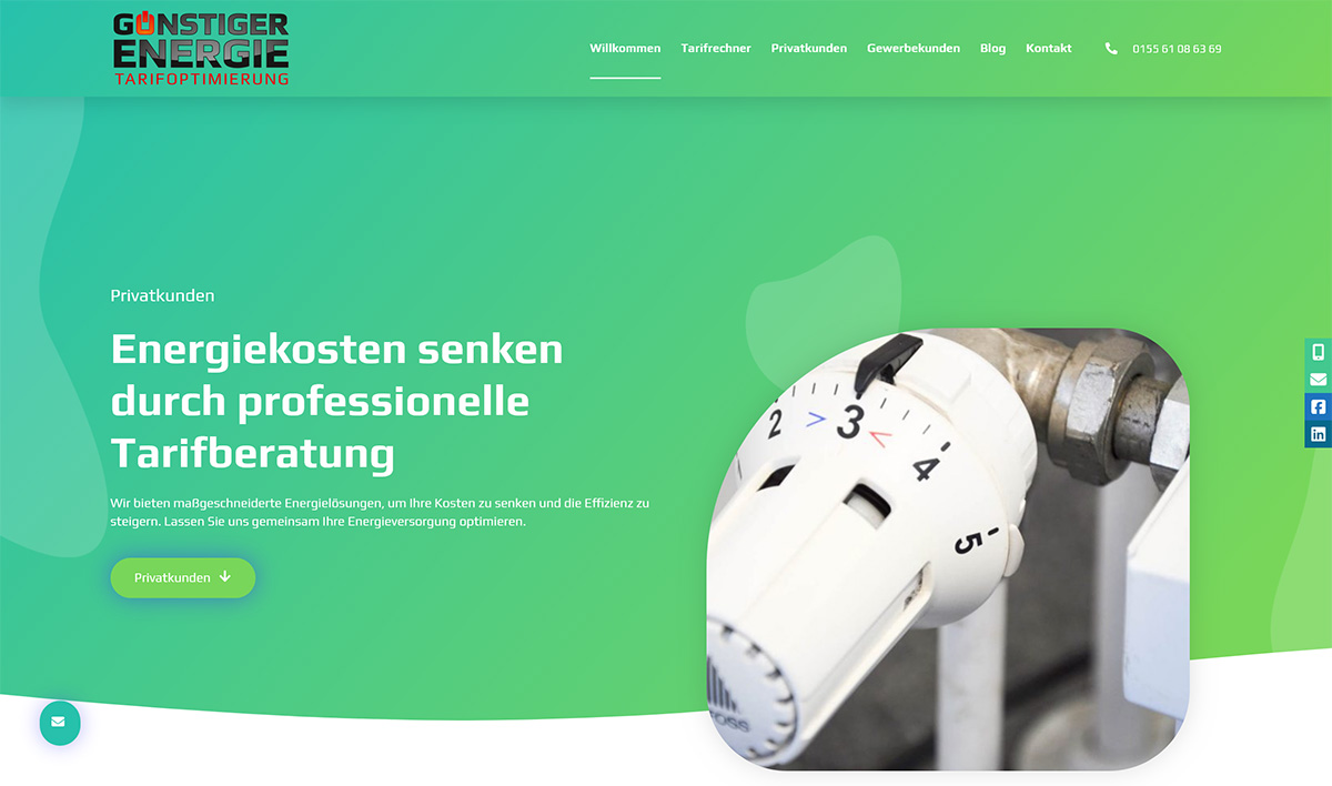 Webdesign-Homepage-Guenstiger-Energie-Tarifoptimierung