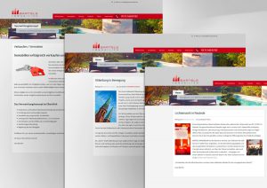 Webdesign der Homepage von BARTELS IMMOBILIEN Oldenburg