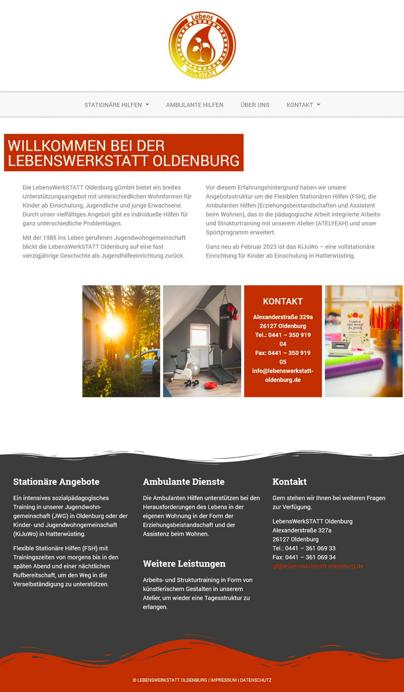 Webdesign-Jugendhilfe-Lebenswerkstatt-Oldenburg