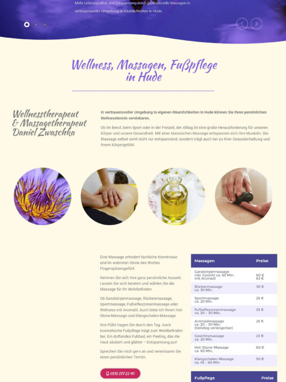 Homepage Ruhephase Hude