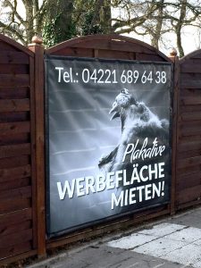 Design eines Banners für IBRACEL Immobilien aus Ganderkesee