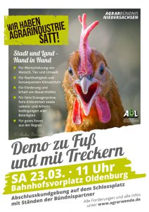 Wir haben Agrarindustrie satt!